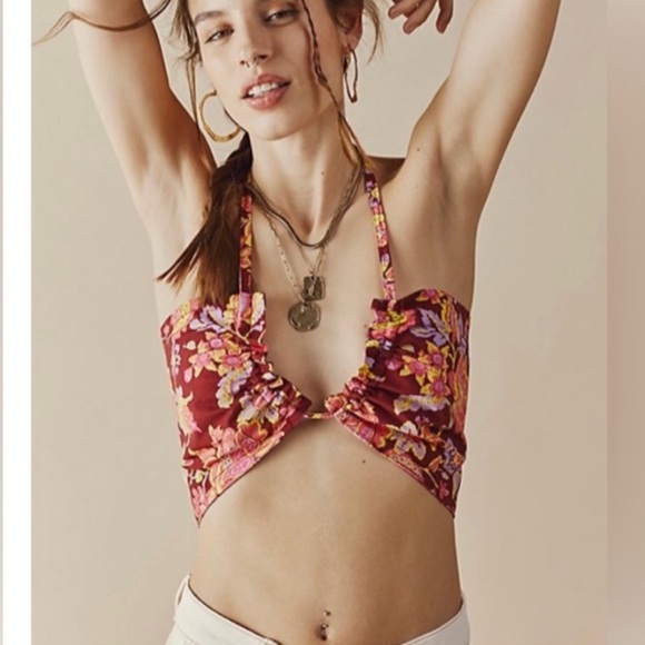 Free People Intimately Summer Of Love Convertible Bandeau Bra NWT - Picture 1 of 10